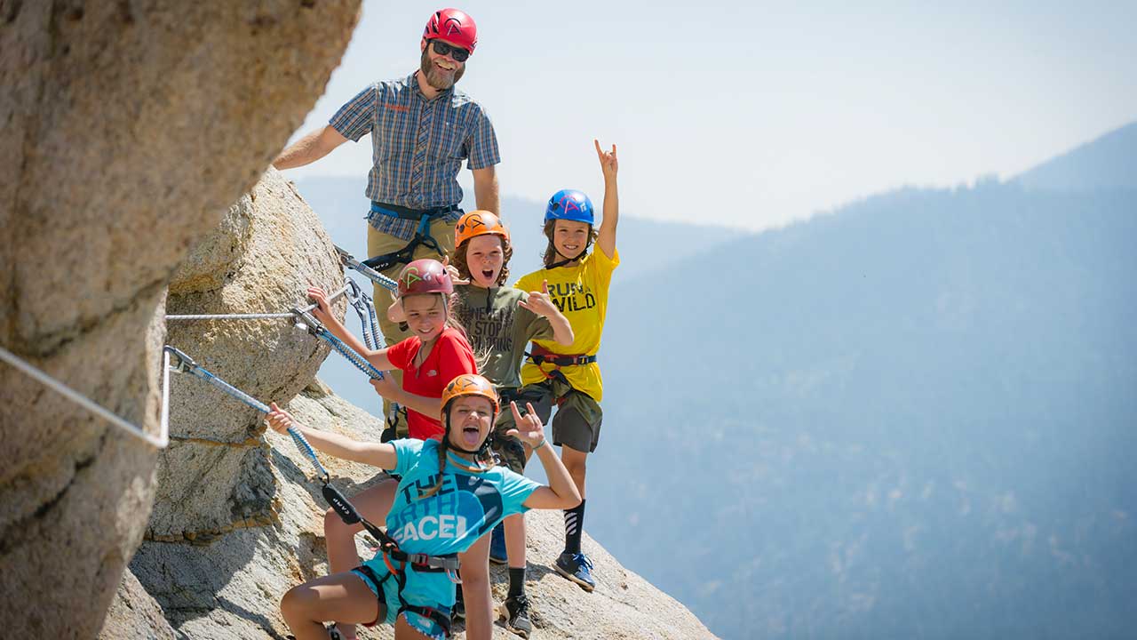 The Tahoe Via Ferrata is the perfect activity for the adventurous family.